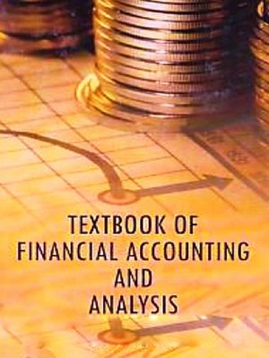 cover image of Textbook of Financial Accounting and Analysis